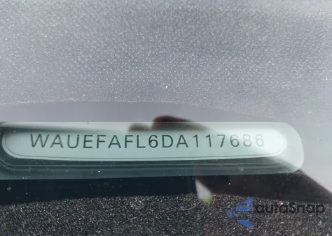 2013 Audi A4 2.0T Premium from USA, damaged, VIN WAUEFAFL6DA117686